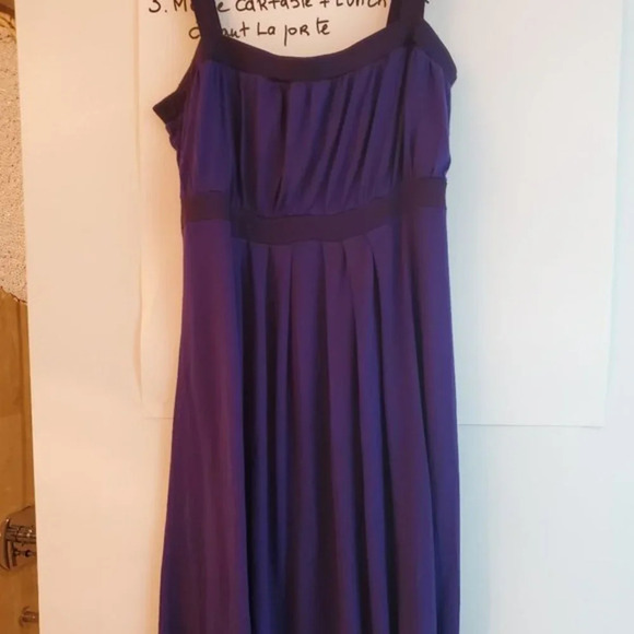 Dress H&M Strappless purple 14 empire - Picture 2 of 4